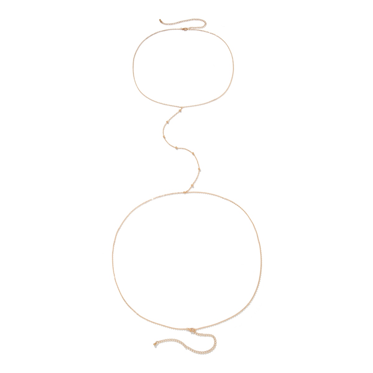 CROSS CHEST BELLY BODY CHAIN