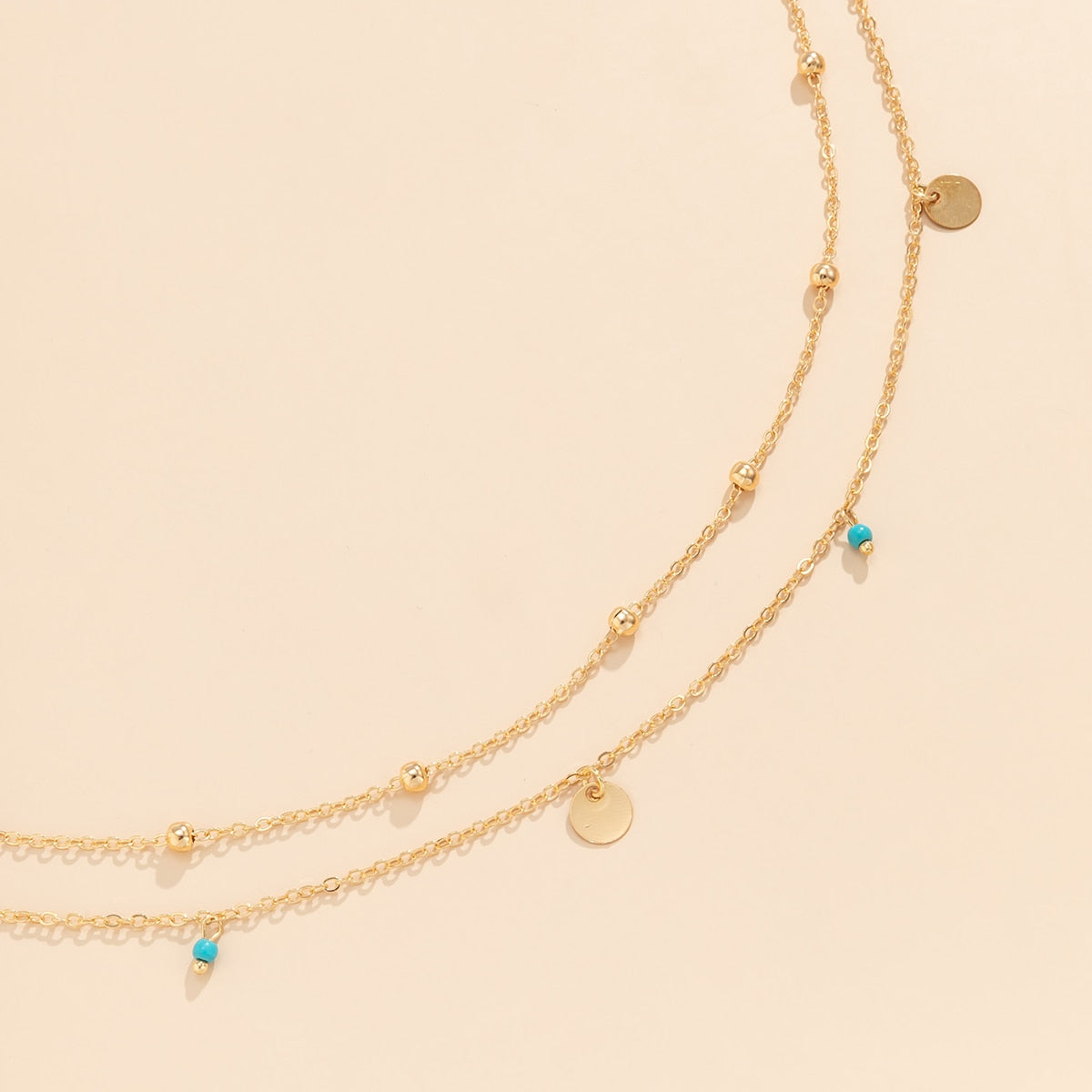 MULTILAYER SEQUINS BELLY CHAIN