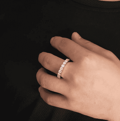 ETERNITY FULL DIAMOND BAND RING