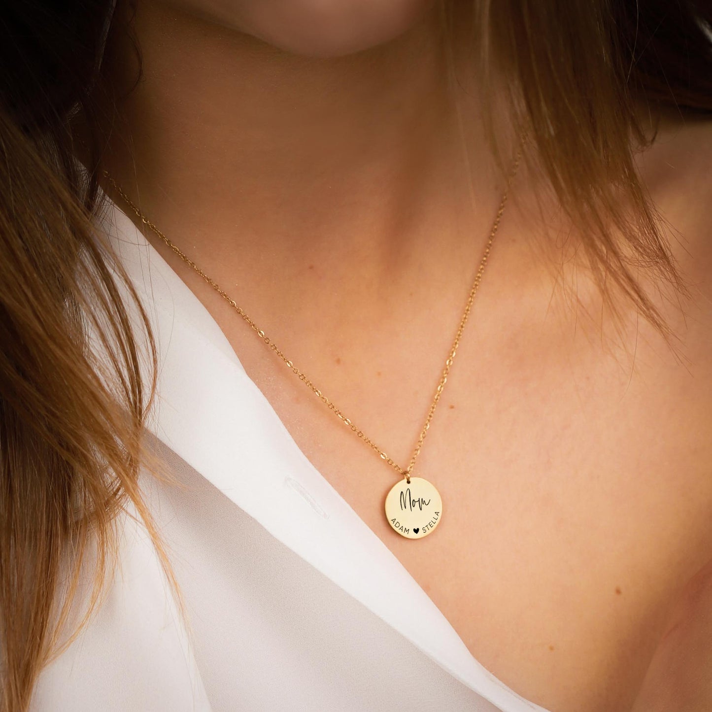 MOM NECKLACE WITH CHILDREN NAMES