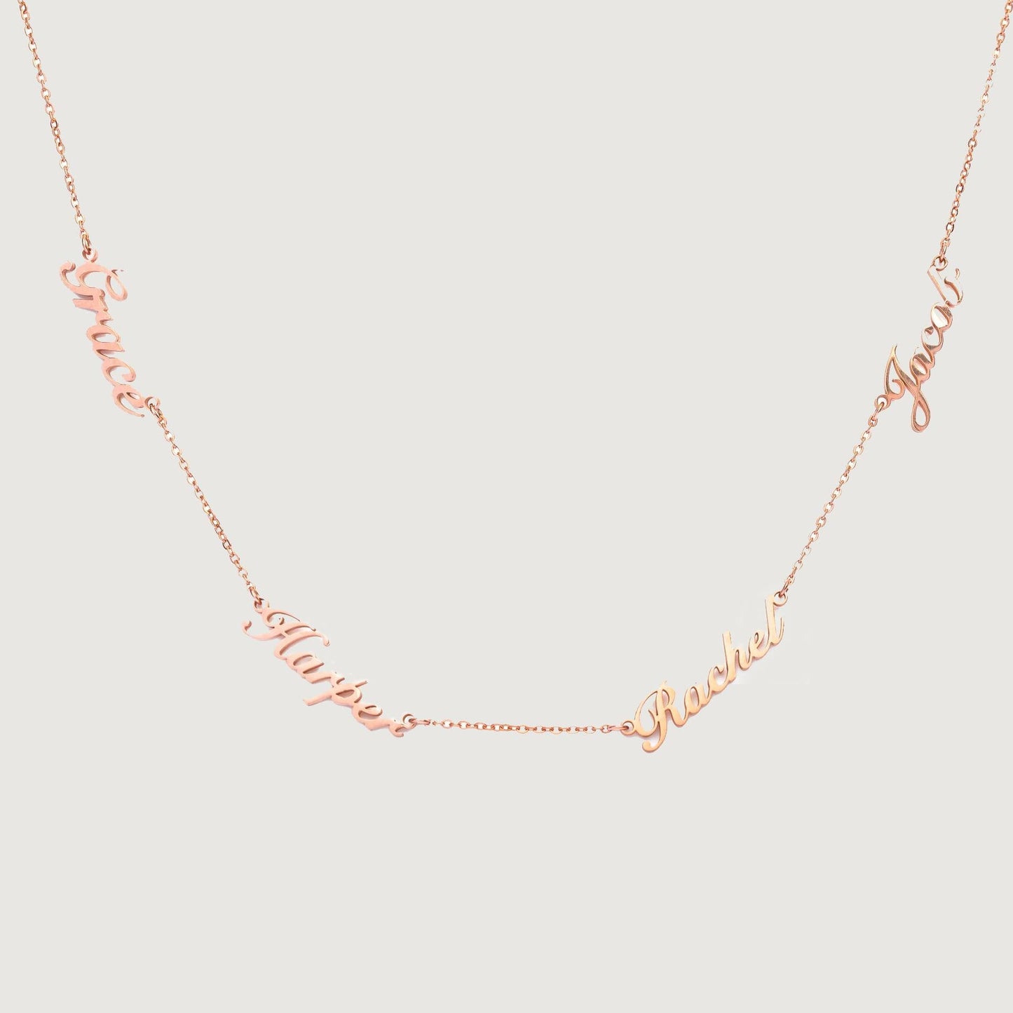 MULTIPLE NAMES NECKLACE