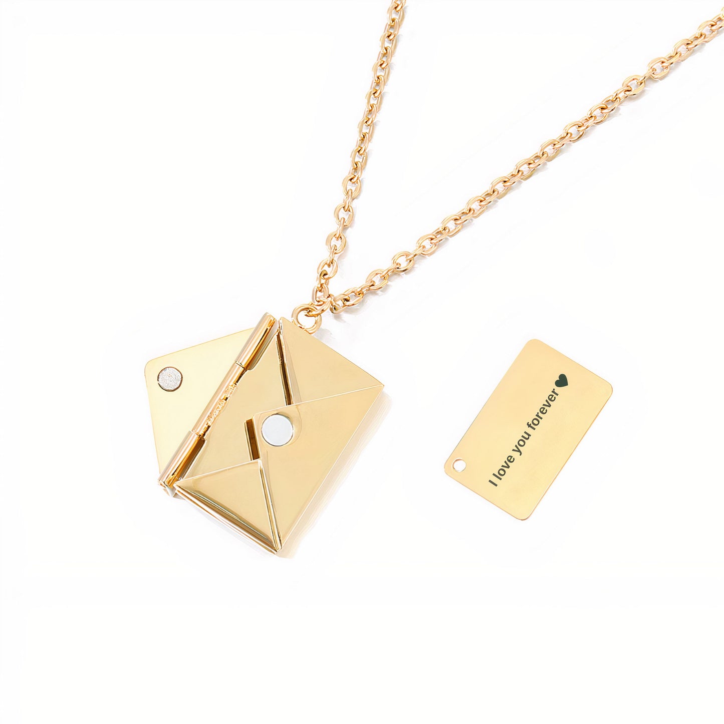 SPECIAL ENVELOPE MESSAGE NECKLACE