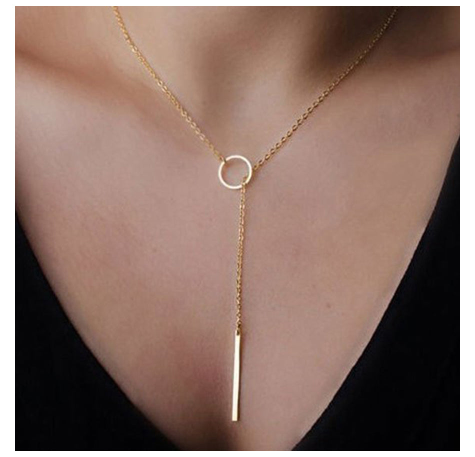 MEADOW MINIMAL GOLD NECKLACE