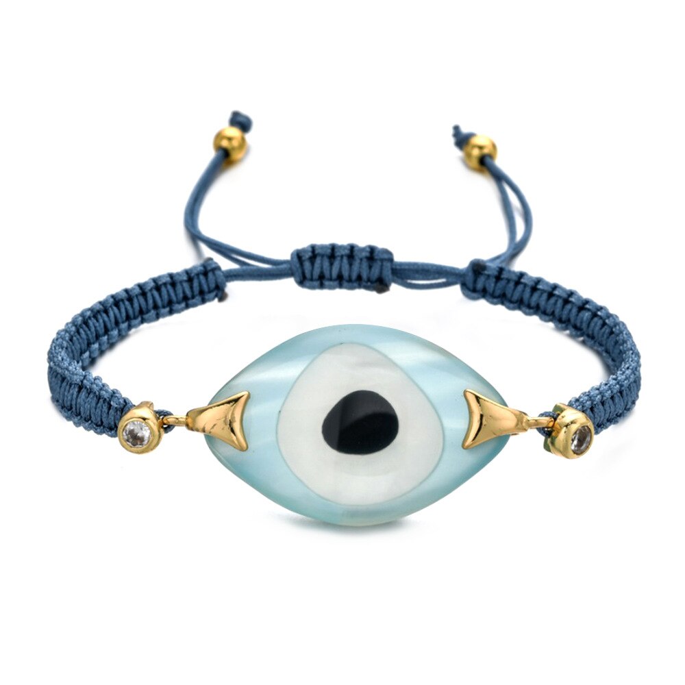 Boho Heart Charms For Jewelry Making Supplies, Evil Blue Eye Cute