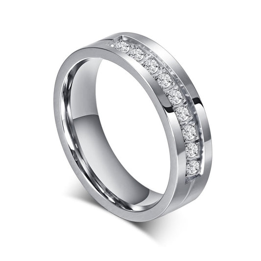 STAINLESS STEEL PROMISE RING