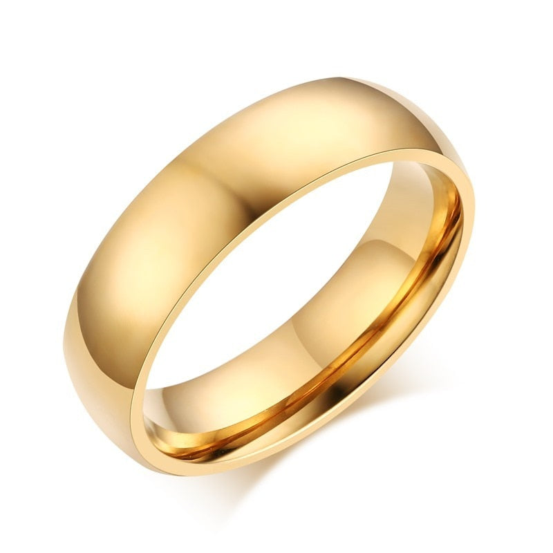 STAINLESS STEEL ENGAGEMENT RING