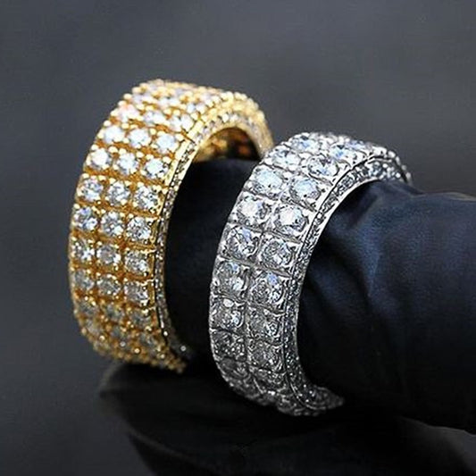 SPARKLING CZ ENGAGEMENT BANDS