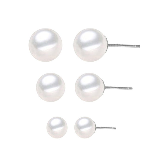 SINGLE PEARL STUD EARRINGS - Ora Gift