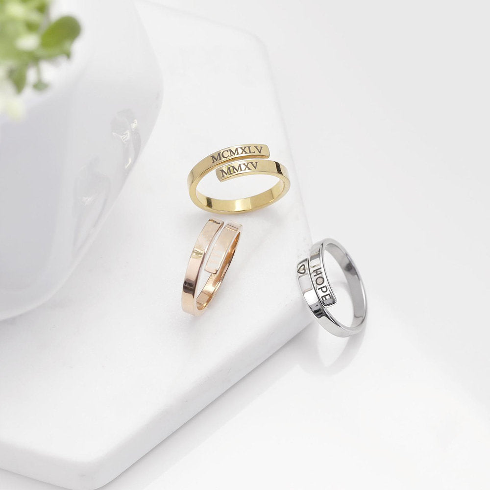 PERSONALIZED RING FOR HER - Ora Gift