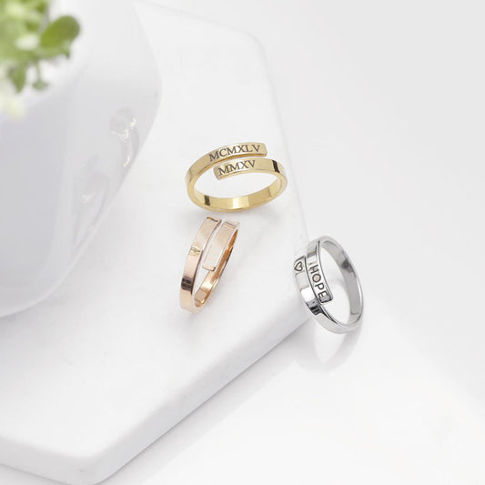 PERSONALIZED RING FOR HER - Ora Gift