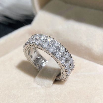 SPARKLING CZ ENGAGEMENT BANDS