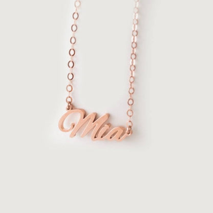 PERSONALIZED DAINTY NAME NECKLACE
