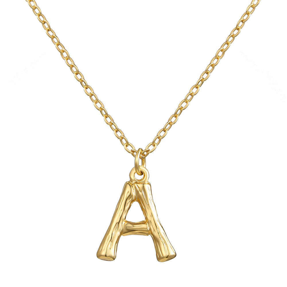 VINTAGE INITIAL NECKLACE