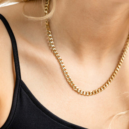 SLICK CURB CHAIN NECKLACE