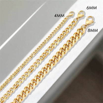 SLICK CURB CHAIN NECKLACE