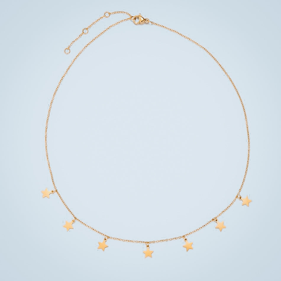 STARS CHOKER NECKLACE