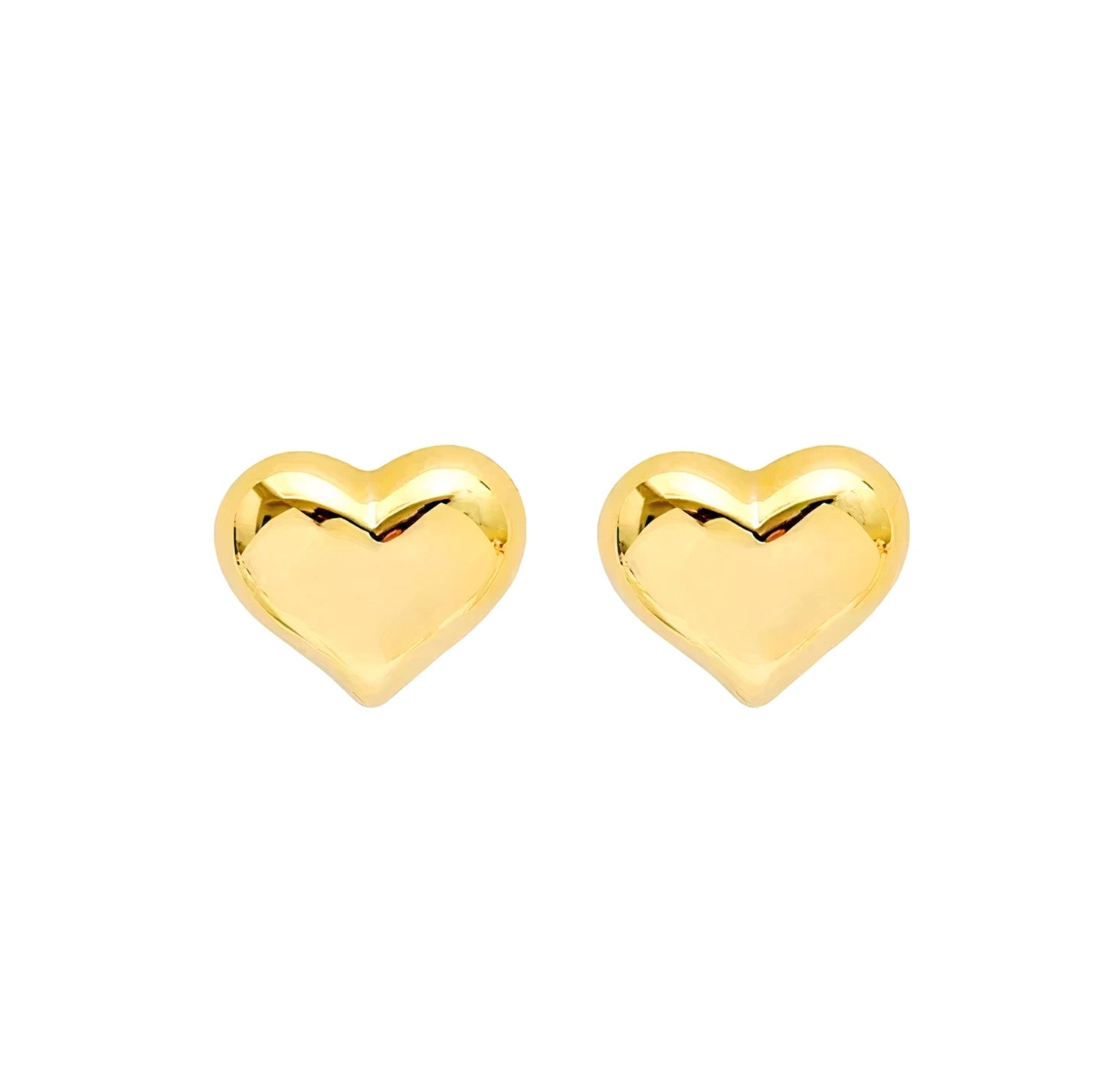 MINIMALIST HEART SHAPE STUDS