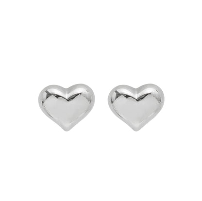 MINIMALIST HEART SHAPE STUDS