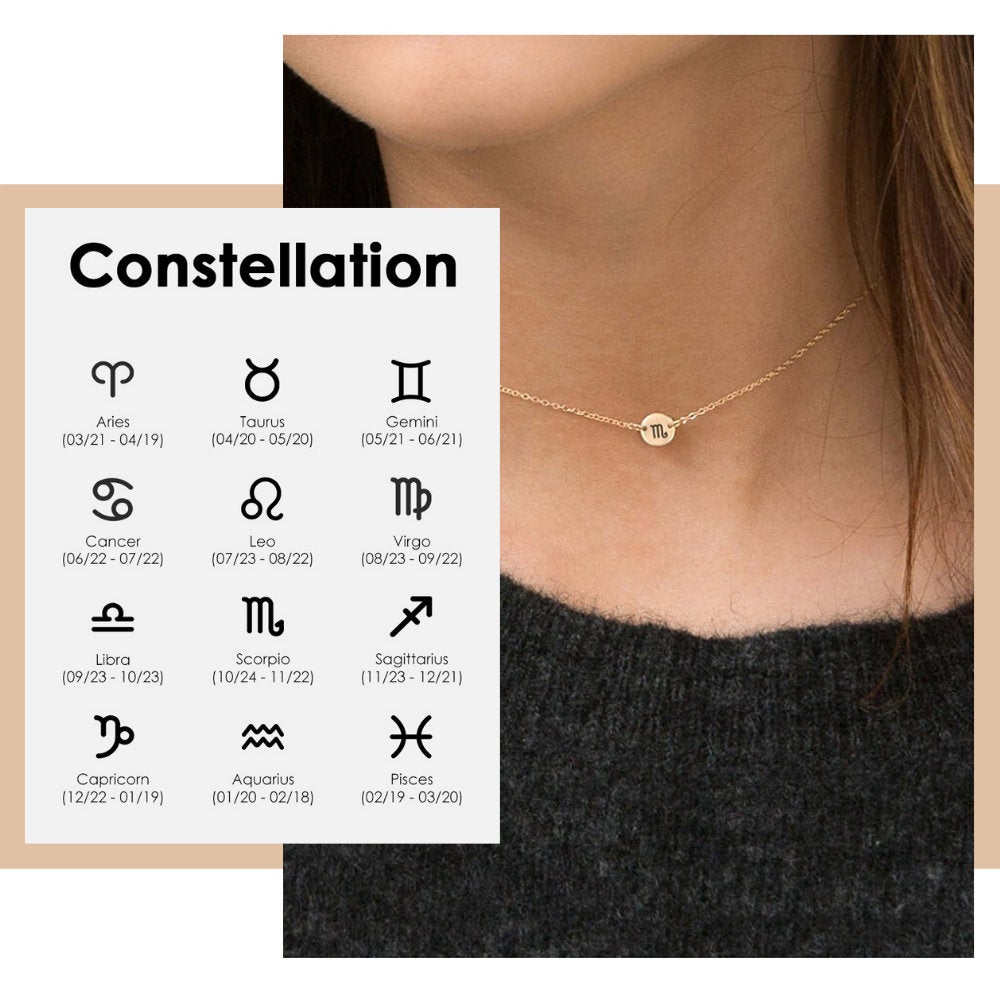 CUSTOM ZODIAC CONSTELLATION NECKLACE - Ora Gift