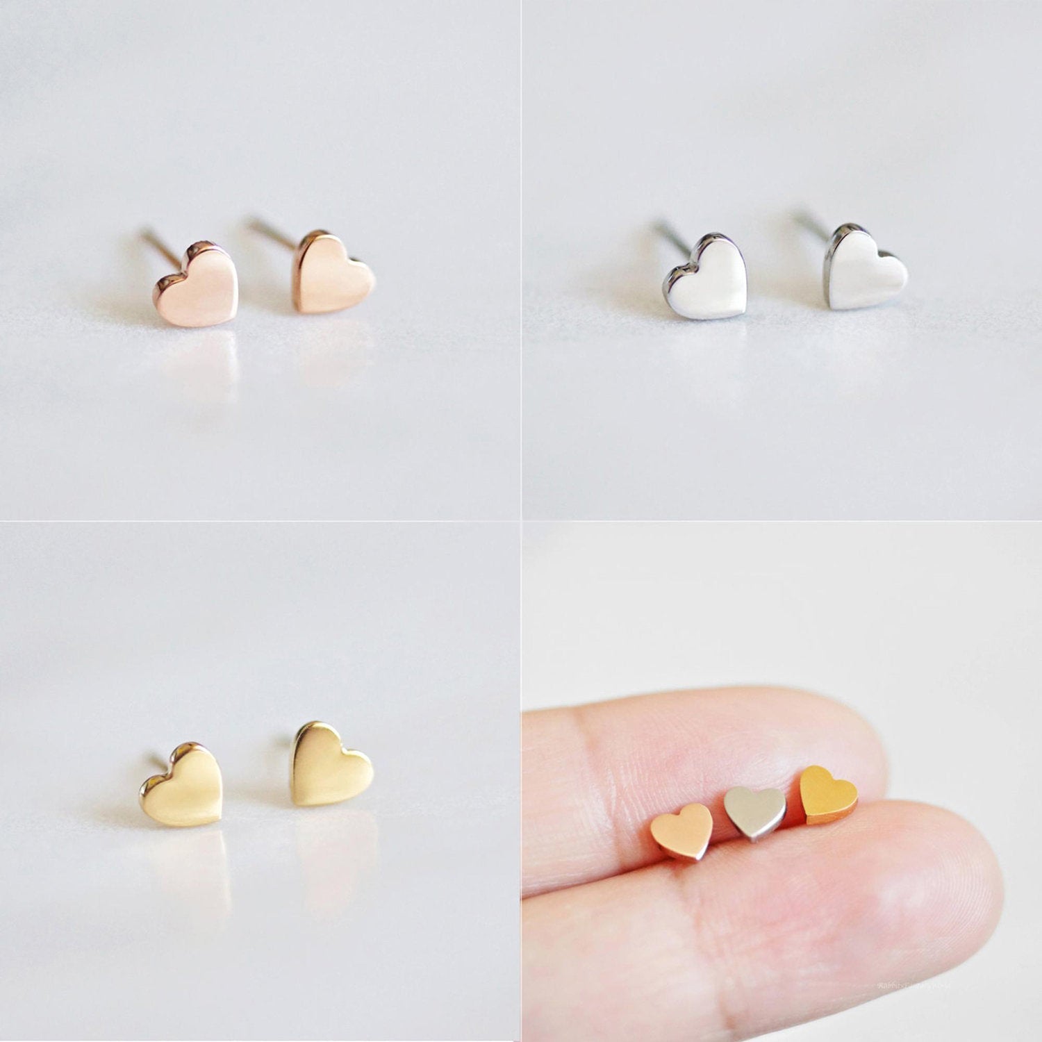 CUSTOM SHAPE MINIMALIST STUDS - Ora Gift