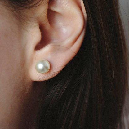 SINGLE PEARL STUD EARRINGS - Ora Gift