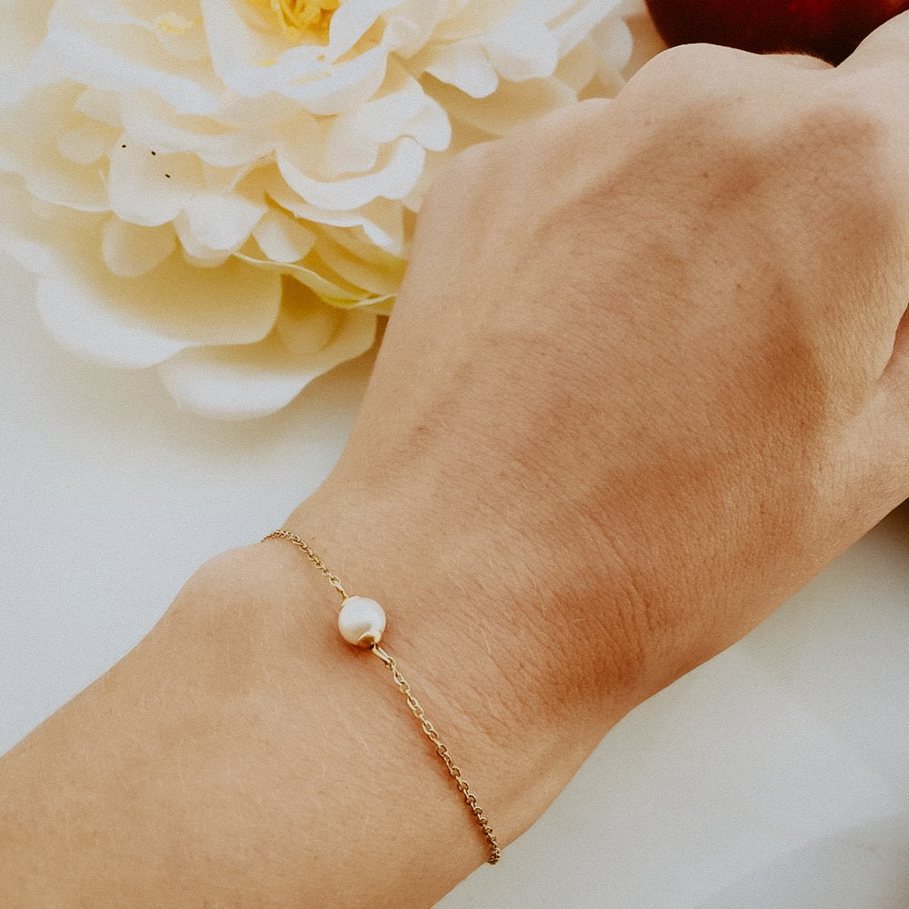 ELEGANT SINGLE PEARL BRACELET - Ora Gift