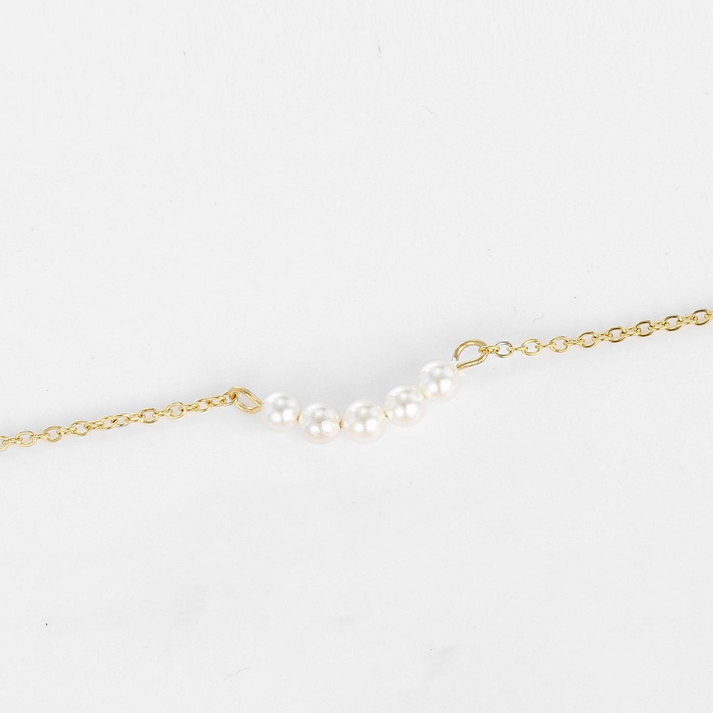 DAINTY CRYSTAL GOLD PLATED NECKLACE SET - Ora Gift