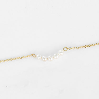 DAINTY CRYSTAL GOLD PLATED NECKLACE SET - Ora Gift