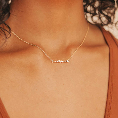 MAMA NAME NECKLACE