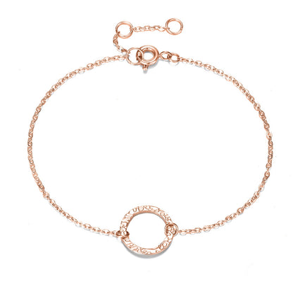 MINIMAL OPEN CIRCLE BRACELET