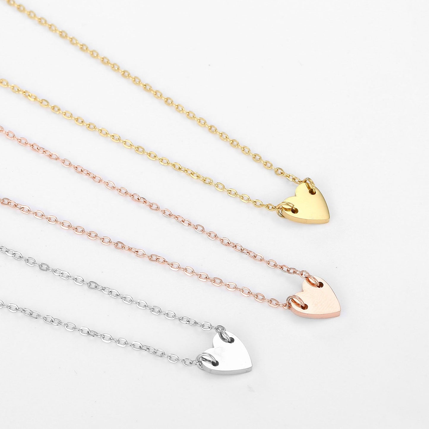 HEART INITIAL NECKLACE