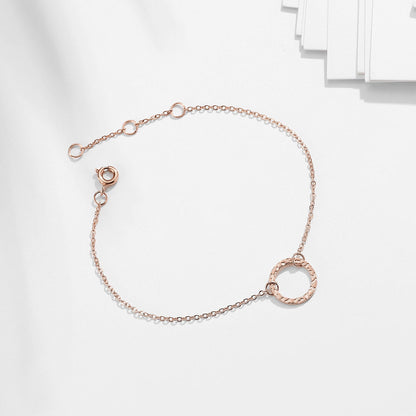 MINIMAL OPEN CIRCLE BRACELET