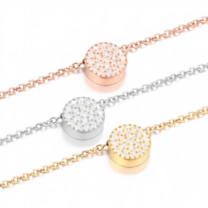 SPARKLING DIAMONDS PENDANT NECKLACE