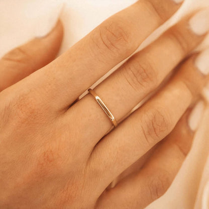 TINY MINIMALIST RING