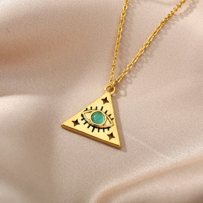 MYSTIC ALL-SEEING EVIL EYE NECKLACE