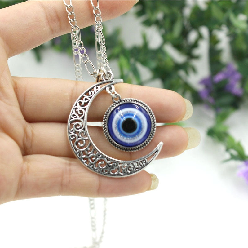 Bold Evil Eye Necklace – Peggy Li Creations