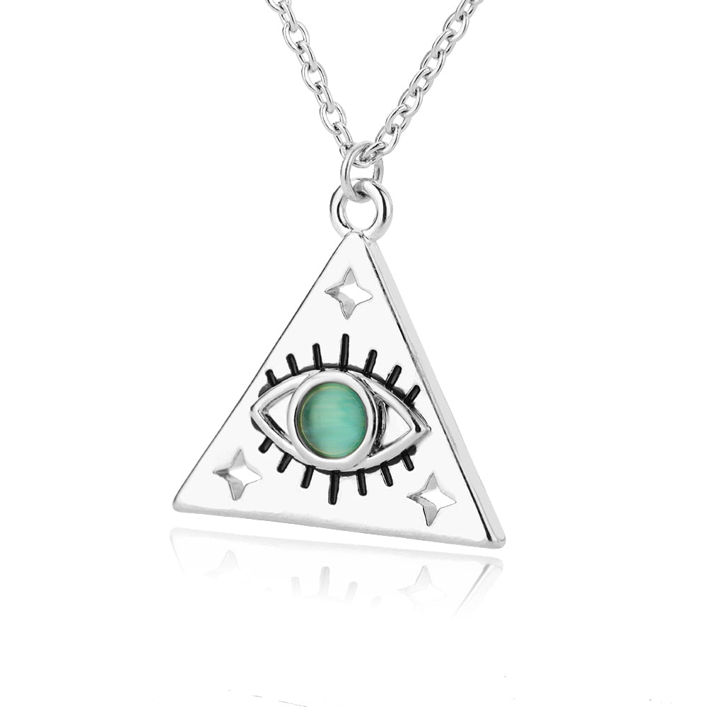 MYSTIC ALL-SEEING EVIL EYE NECKLACE
