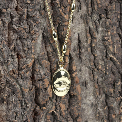 GOLD EVIL EYE PENDANT NECKLACE FOR WOMEN GOTH ADJUSTABLE CHAIN EVIL EYE CHOKER NECKLACE JEWELRY GIFTS ONE PIECE