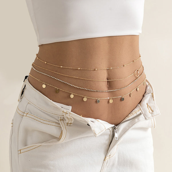 Women's Waist Chains & Belly Chains | Gold, Silver & Pearl | Ora Gift Women's Waist Chains & Belly Chains | Gold, Silver & Pearl | Ora Gift