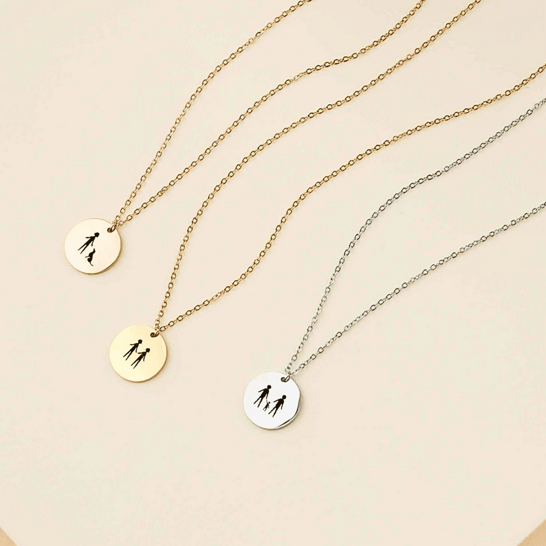 Rose Gold Birthstone Necklace, Family Tree Necklace, Branch Necklace, –  Susabella