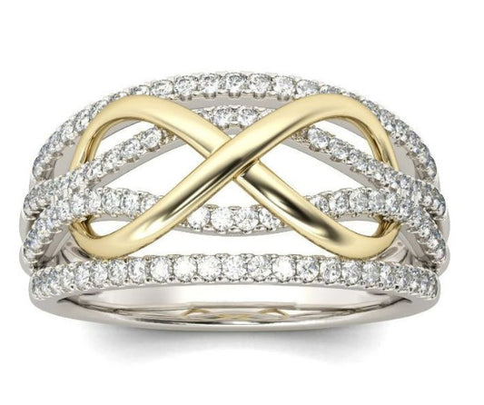 BOWKNOT INFINITY PROMISE RING