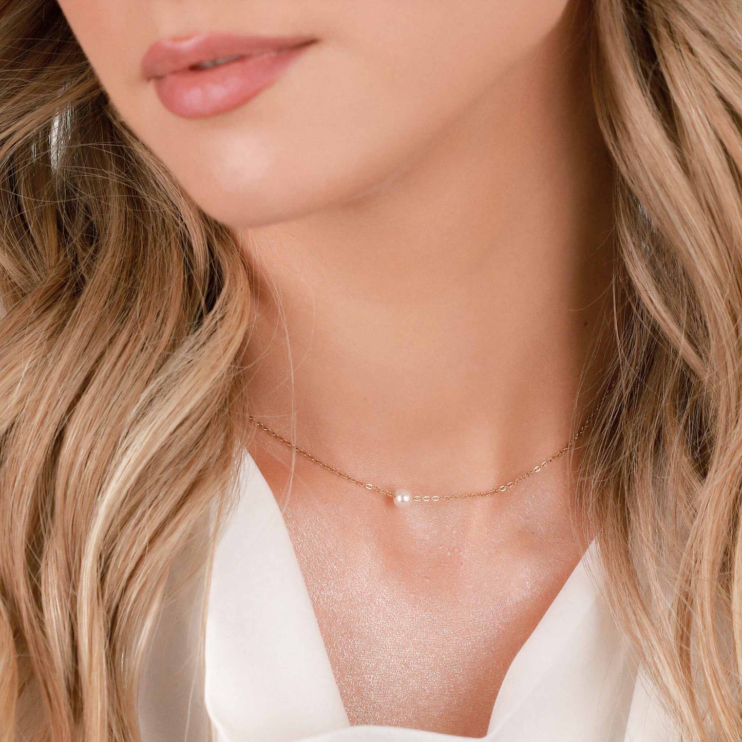 Elegant Single Pearl Bracelet | Ora Gift Silver by Ora Gift