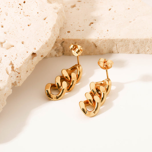 Luxury Big Gold Hoop Earrings For Lady Women Orrous Girls Ear Studs Set  Designer Jewelry Earring Valentine039s Day Gift Engagem5293002 From Gxwz,  $20.63