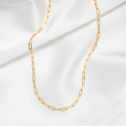 LINK CHAIN GOLD NECKLACE