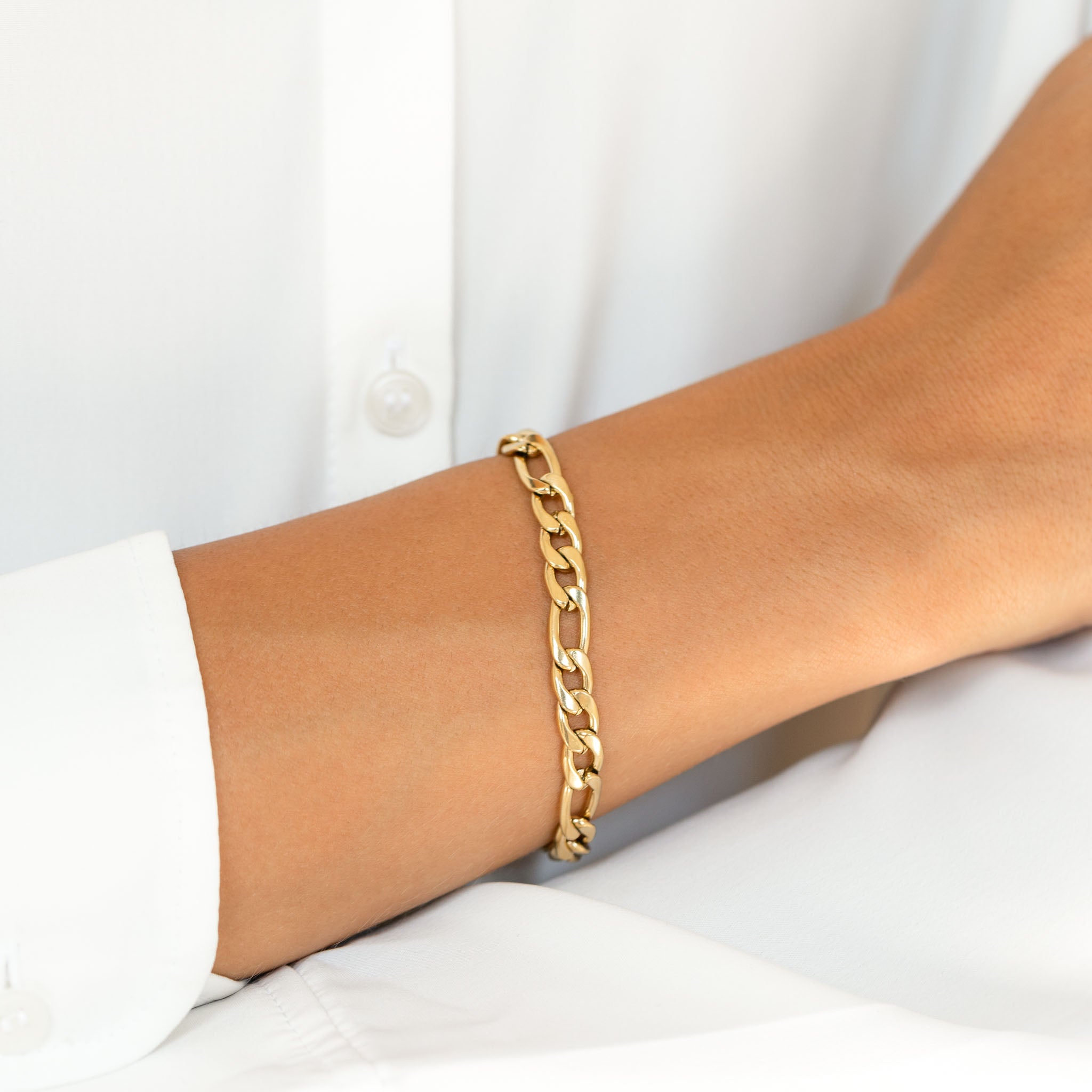 Men's Figaro Bracelet - Gold | Konga Online Shopping
