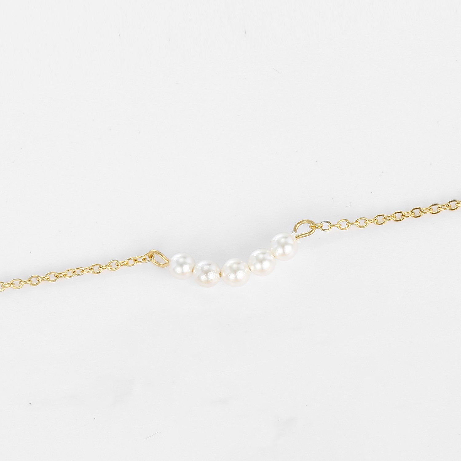 DAINTY CRYSTAL GOLD PLATED NECKLACE SET - Ora Gift