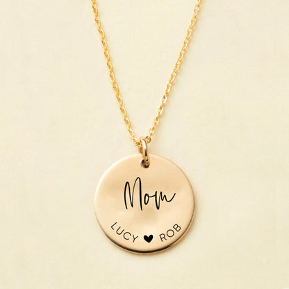 MOM NECKLACE WITH CHILDREN NAMES