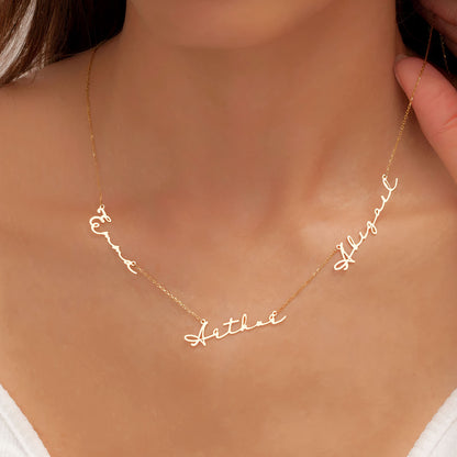 MULTIPLE NAMES NECKLACE