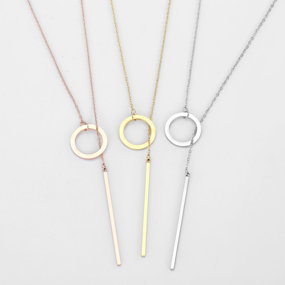 MEADOW MINIMAL GOLD NECKLACE