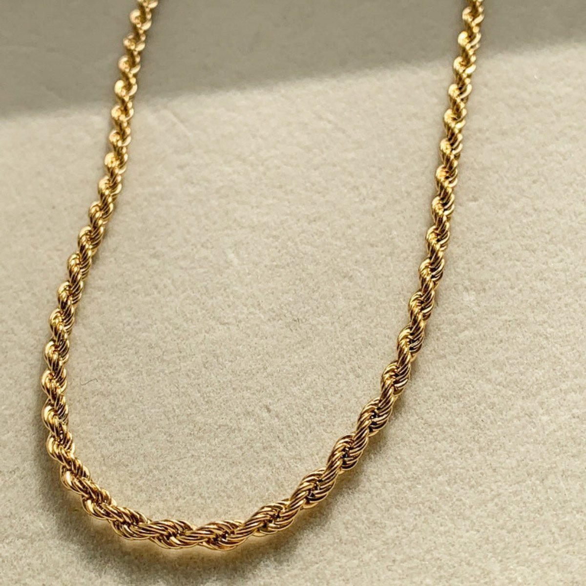 MODERN ROPE CHAINS SET OF TWO